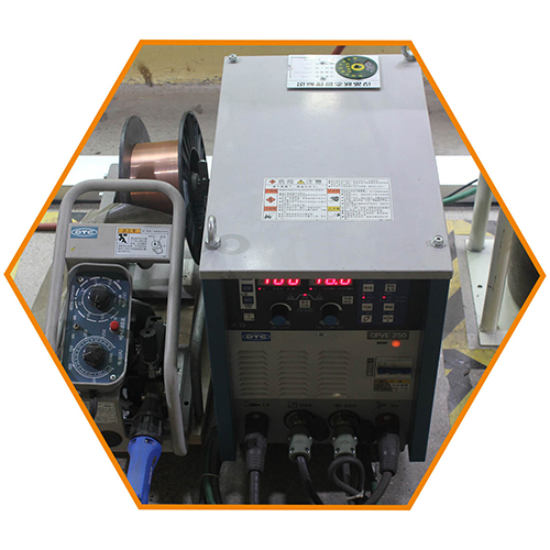 Secondary protection welding machine